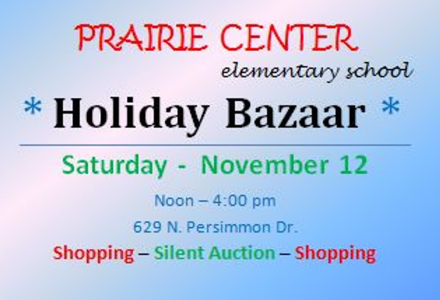 2016 Prairie Center Holiday Bazaar